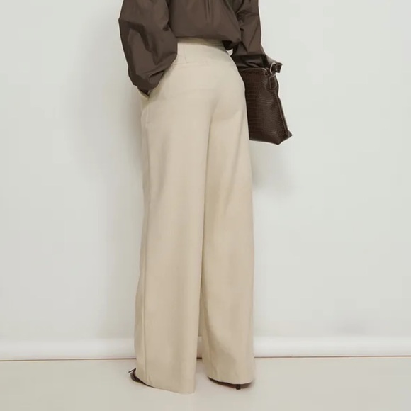 Wide Leg, High Waist Trousers - Picture 5 of 7